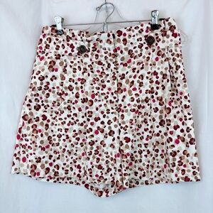 NWOT Ann Taylor Leopard Print High-Waisted Shorts